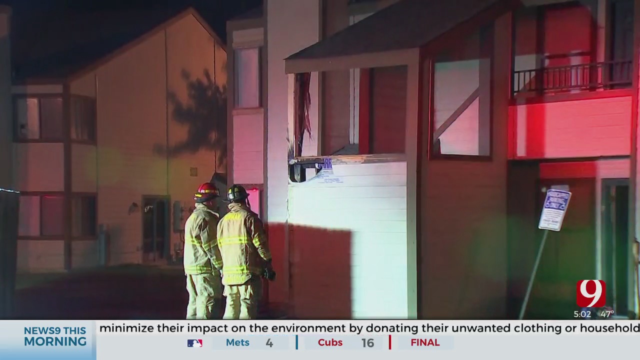 Norman Firefighters Knock Down Overnight Apartment Fire 