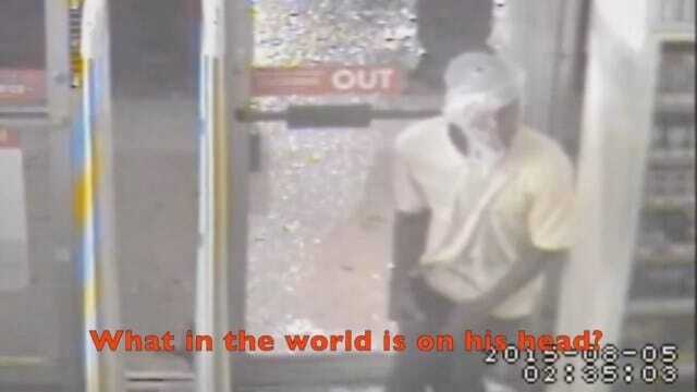 WEB EXTRA: Surveillance Video Of MWC Store Burglary