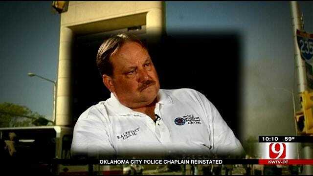 OKC Police Chaplain Back On The Job