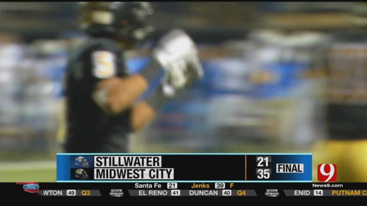 Stillwater 21 at Midwest City 35