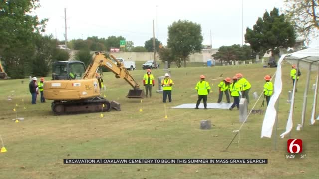 Plan For Full Excavation At Oaklawn Cemetery’s Mass Grave To Move Forward This Summer  
