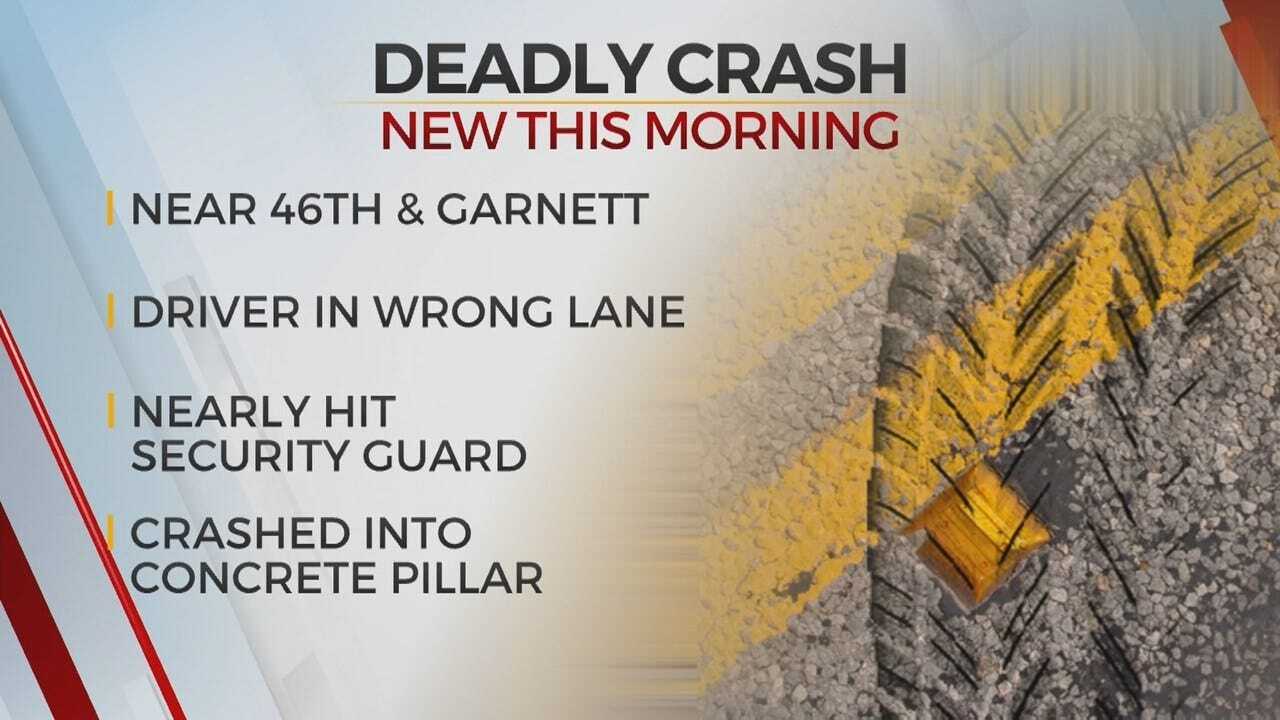 1 Dead After Tulsa Crash