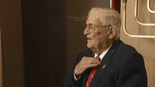 WEB EXTRA: Tulsa World War II Veteran Receives France's Highest Honor