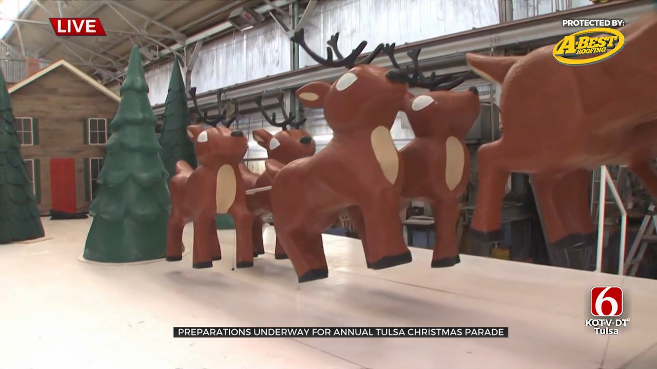 Watch: Preparations Underway For Annual Tulsa Christmas Parade