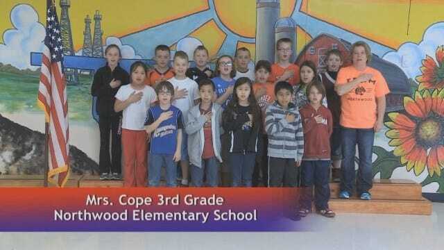 Mrs. Copes's 3rd Grade class at Northwood Elementary School