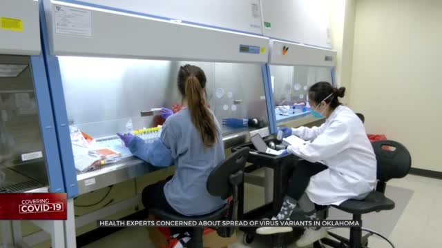 Health Experts Concerned About Spread Of Virus Variants In Oklahoma 