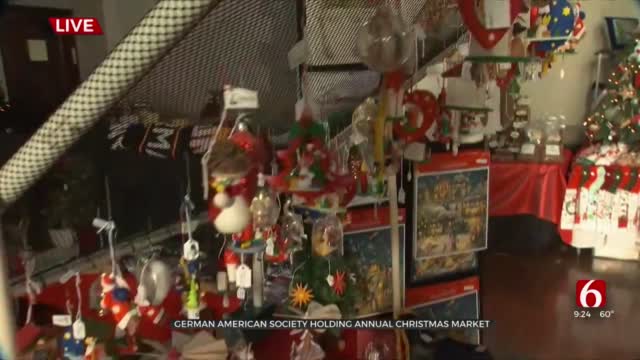 German American Society Hosts Annual 'Chriskindlmarkt' Christmas Market 