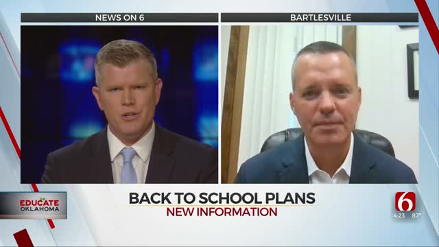 Watch: Bartlesville Public Schools Discusses The Return To The Classroom