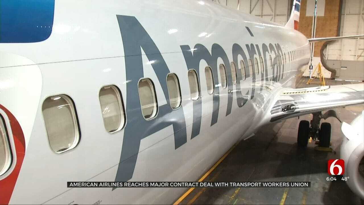 Tulsa American Airlines Workers Benefit From $4.2 Billion Union Agreement