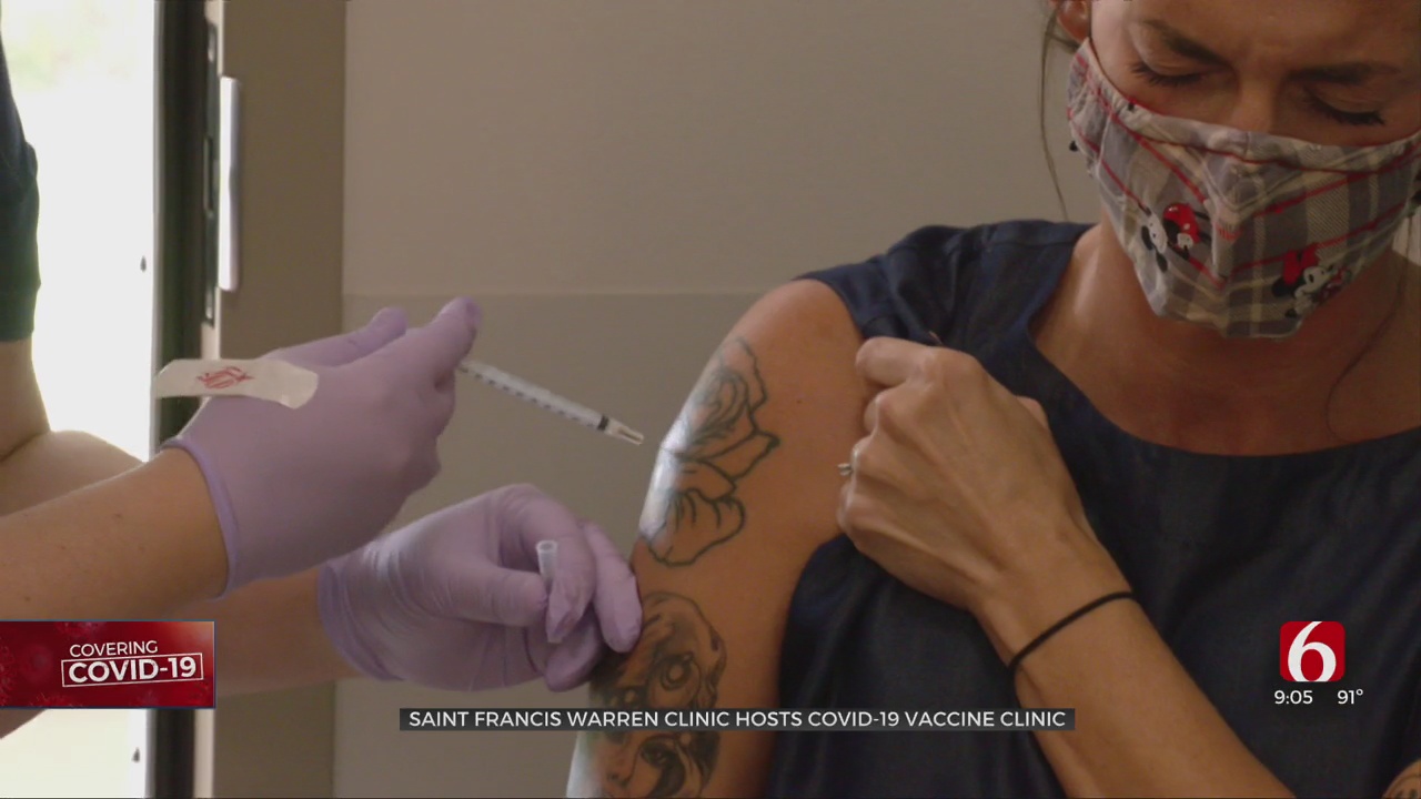 Juveniles Discuss Receiving COVID-19 Vaccine At Tulsa Clinic
