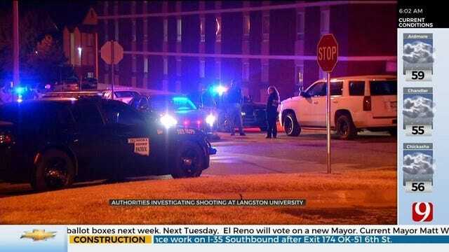 Authorities Investigate Shooting At Langston University