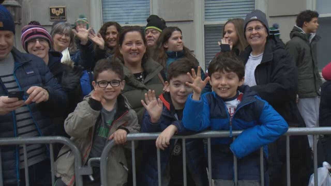 Thousands Show Up For Macy's Thanksgiving Day Parade