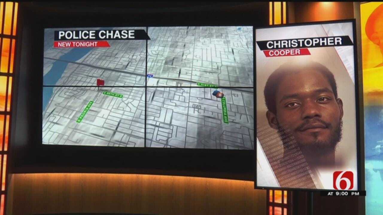 Tulsa Man Arrested After Leading Police On A Destructive Chase