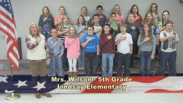 Mrs. Wilson's 5th Grade class at Lindsay Elementary School