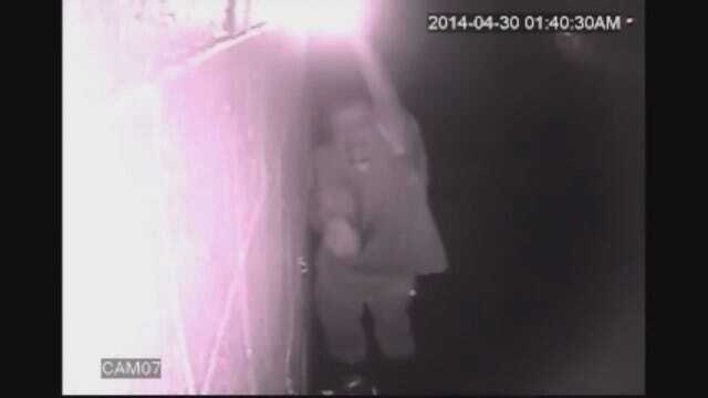 Caught On Tape: Man Steals Surveillance Camera From OKC Business
