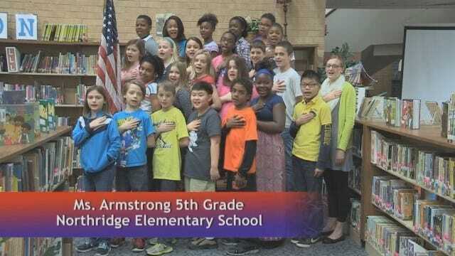 Mrs. Armstrong's 5th Grade class at Northridge Elementary School,