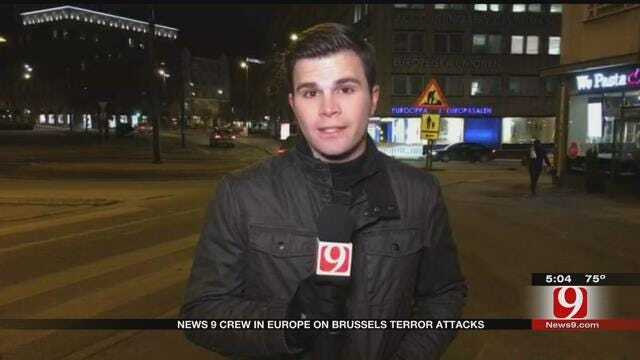 News 9 Crew In Europe Comments On Brussels Terror Attack