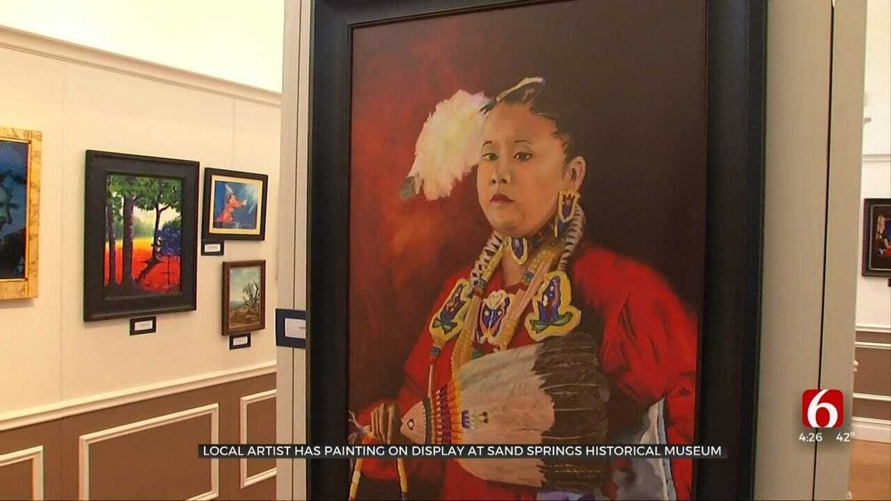 Sand Springs Historical Museum Hosts Local Artist