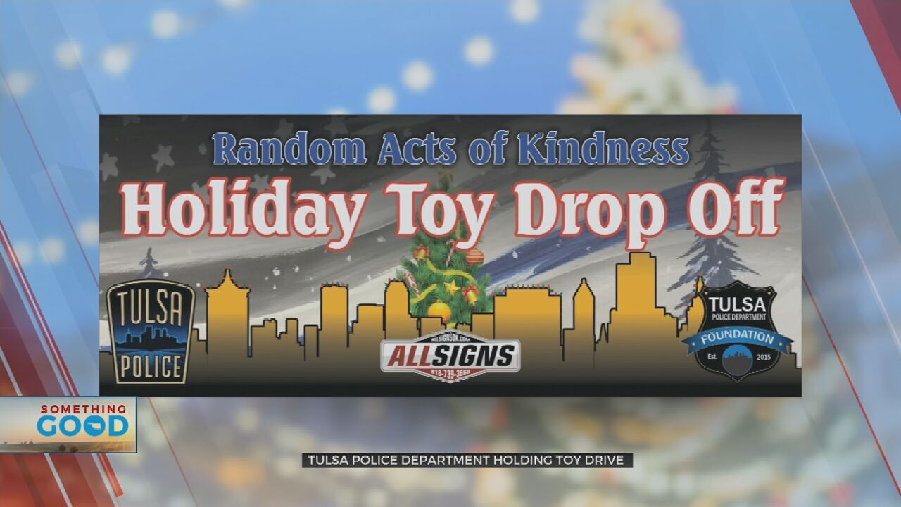 TPD, Tulsa Police Foundation Holding Toy Drive 