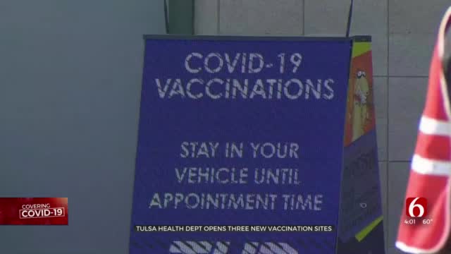 Tulsa Health Dept. Adding More Locations To Receive The COVID-19 Vaccine