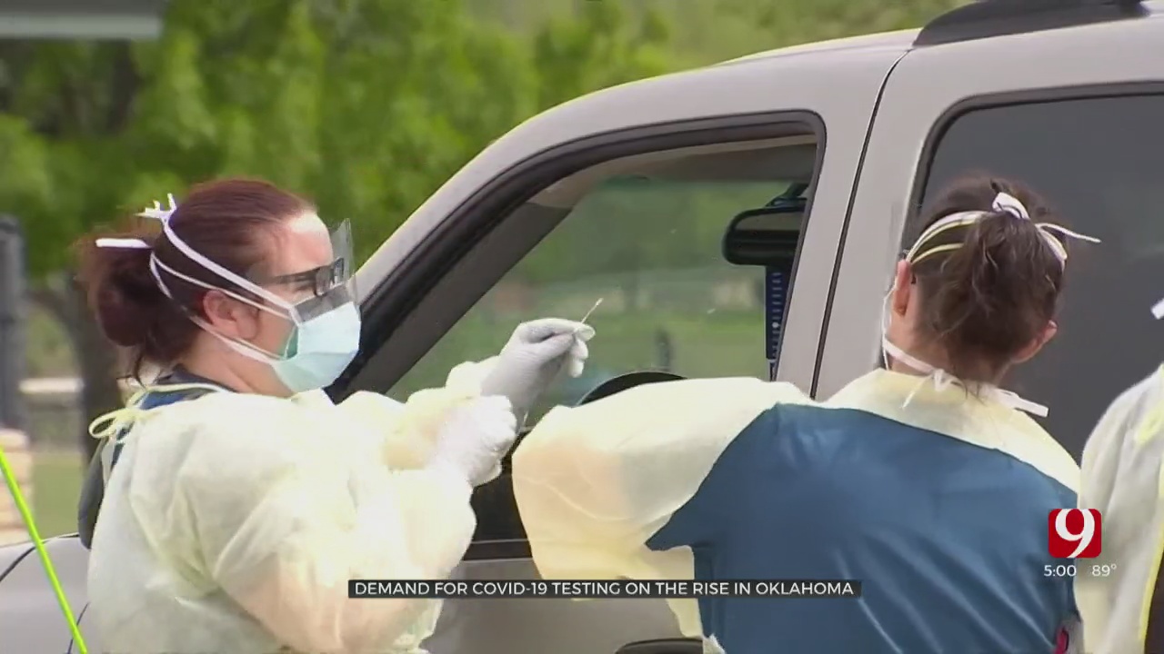 Demand For COVID-19 Testing On The Rise In Oklahoma