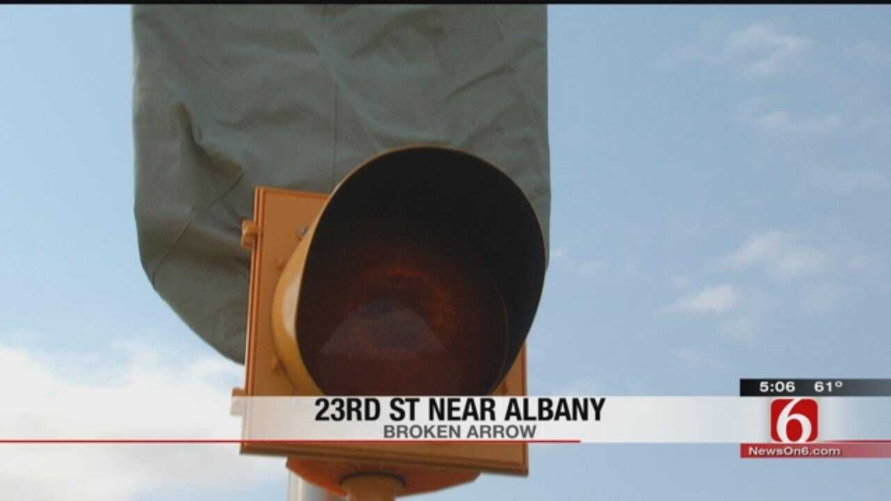 B.A. School Zone Sign Broken, Drivers Advised To Watch Speed