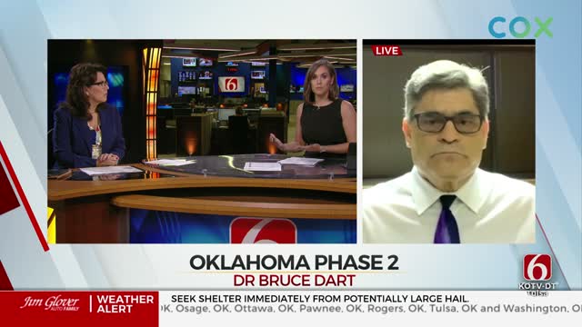 WATCH: Dr. Dart Discusses Phase 2 Of Reopening Oklahoma