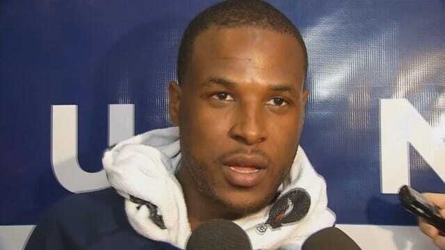 THUNDER EXTRA: Dion Waiters Talks Blue/White Scrimmage