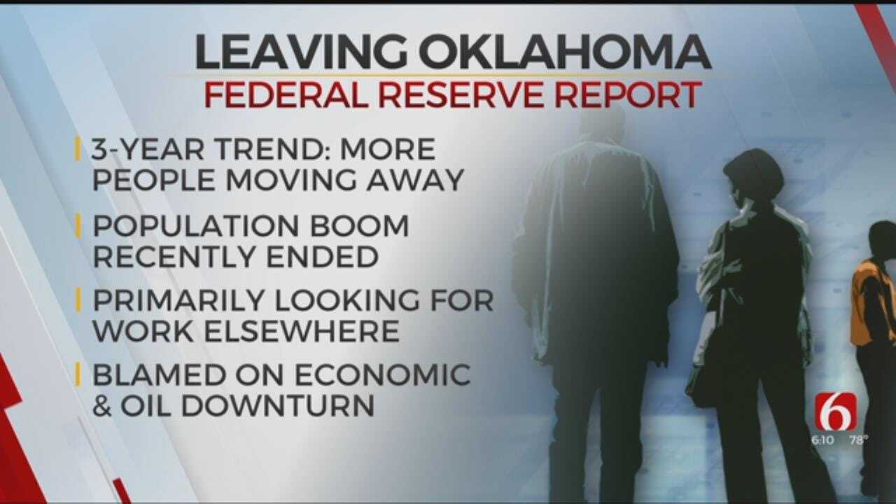 New Report Shows Oklahoma's Population On The Decline