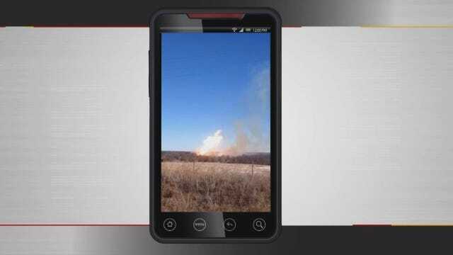 WEB EXTRA: Cellphone Video Of Fire Taken By Theresa McKinzie