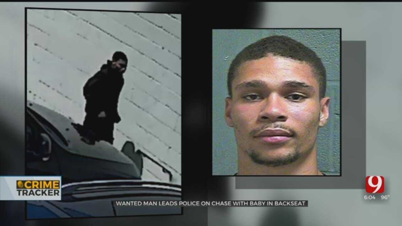 Wanted Burglar Leads OKC Police On Car Chase With His Baby In Backseat