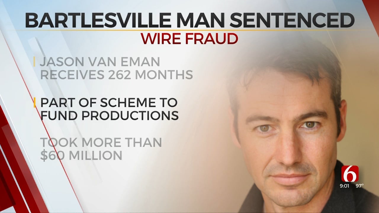 Bartlesville Man Sentenced For $60M Wire Fraud
