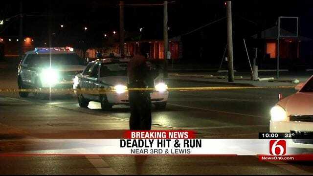 Woman Killed While Crossing Tulsa Street In Hit And Run