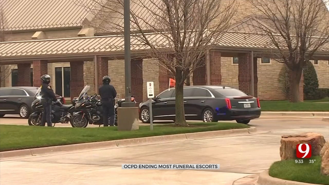 Oklahoma City Police Announce Discontinuation Of Funeral Escorts
