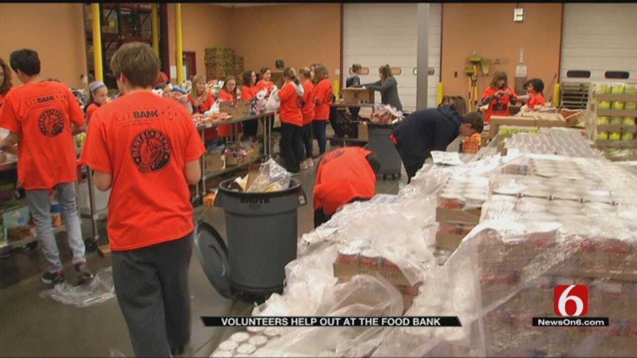 Volunteers Give Back With Food Bank's MLK Day Of Service