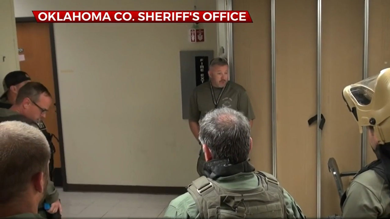 Oklahoma County Sheriff’s Office Participates In Active Shooter Training
