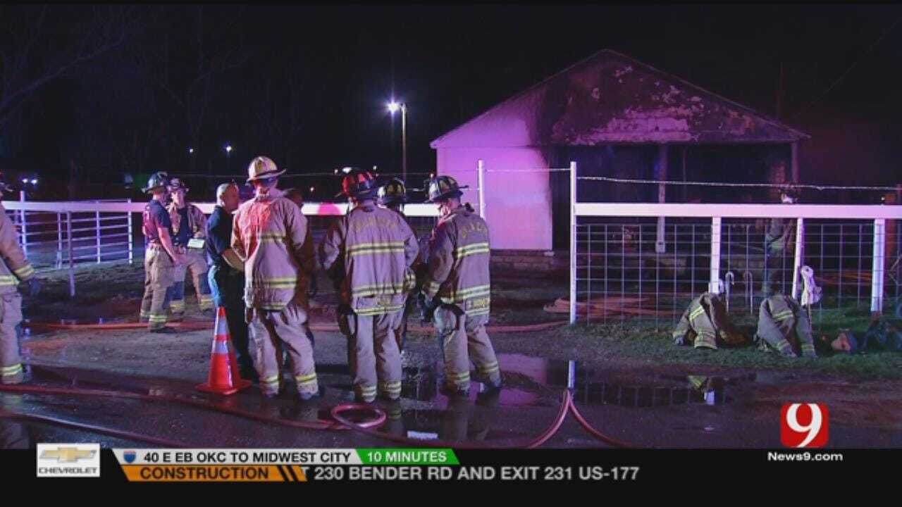 House Near Downtown Destroyed By Fire Early Thursday