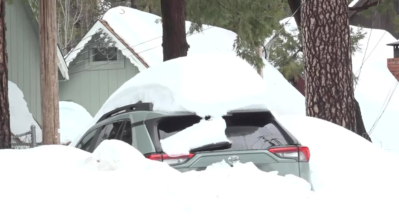 Southern California Residents Struggle To Get Supplies Following Record-Breaking Snow