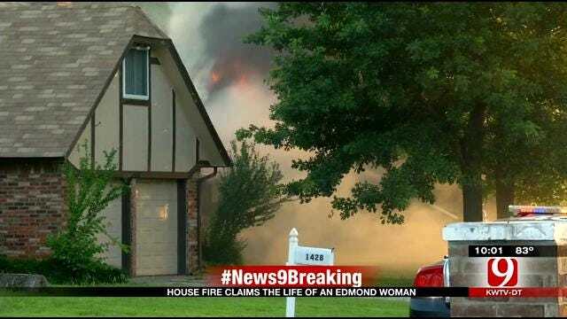 Woman Dies After Edmond House Fire