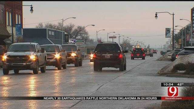 Nearly 30 Earthquakes Rattle Northern Oklahoma In 24 Hours
