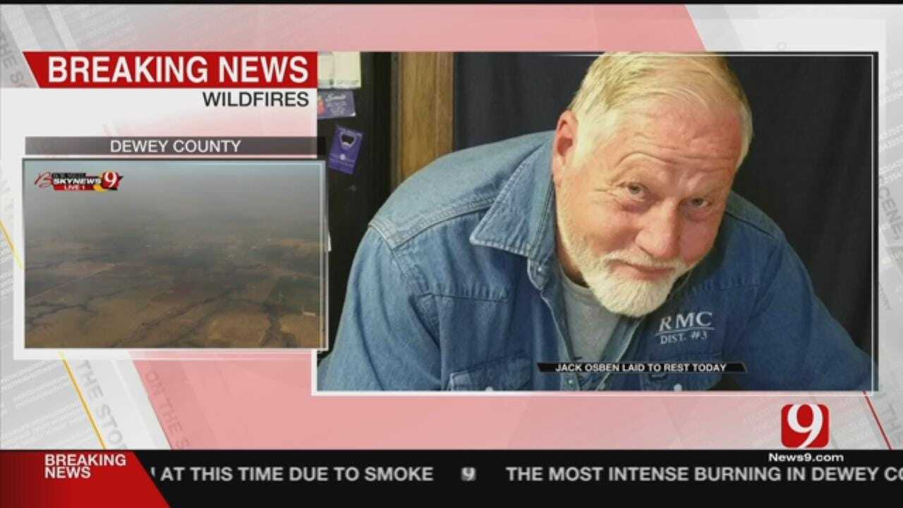 Man Who Died In Roger Mills County Wildfire Laid To Rest