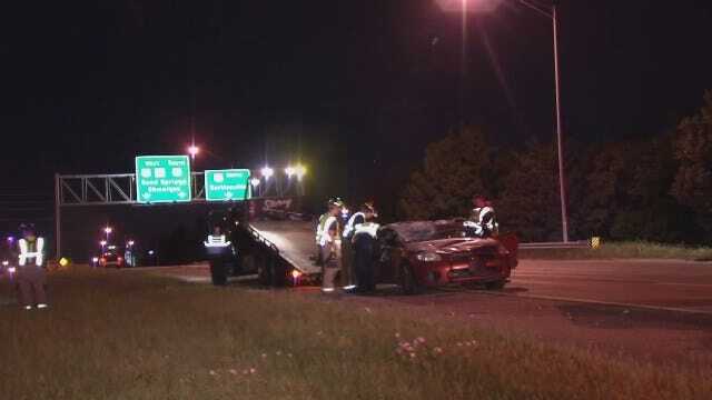 WEB EXTRA: Video From Scene Of Broken Arrow Expressway Crash