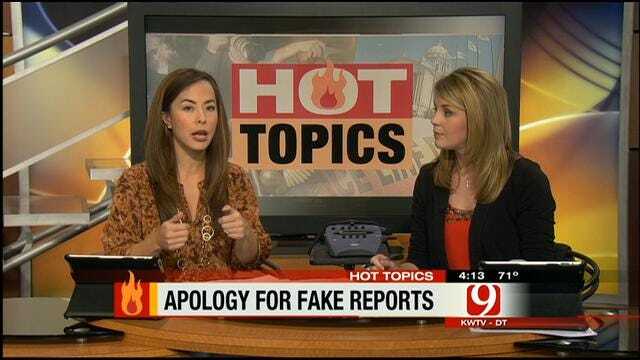 Hot Topics: Apology For Fake Reports