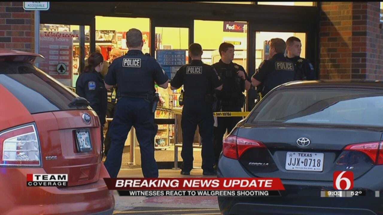 Witnesses Describe Chaotic Walgreens Shooting In Tulsa