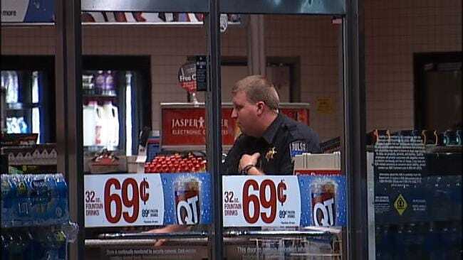 WEB EXTRA: Video From Scene Of QuikTrip Robbery At Admiral And Harvard