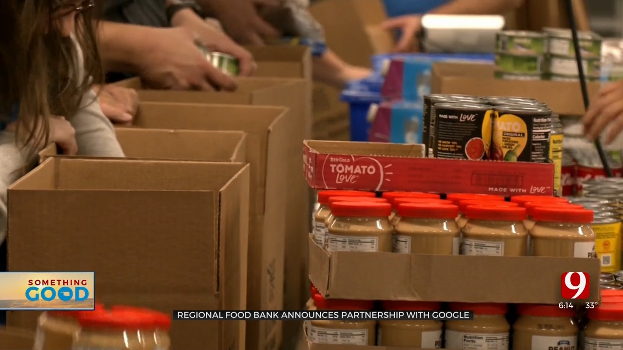 Regional Food Bank Of Oklahoma Receives Huge Donation From Google 