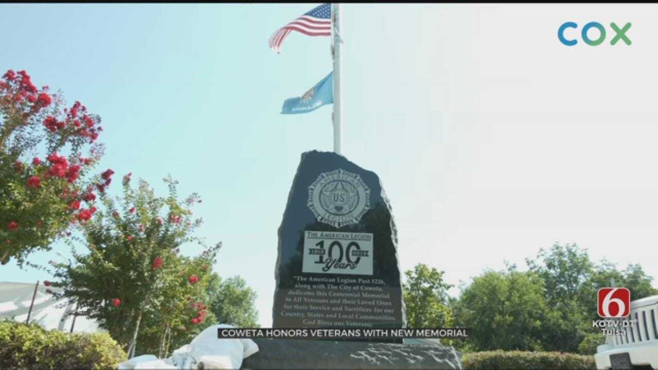 Monument Honoring Veterans Dedicated In Coweta