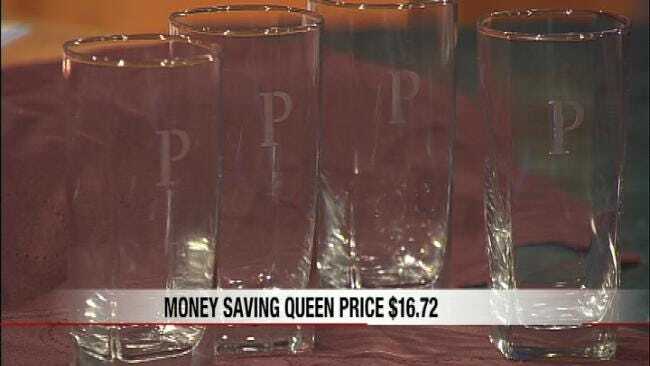 Money Saving Queen: DIY-Etched Glass