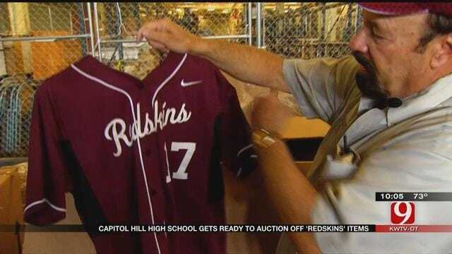 Capitol Hill High School Prepares To Auction Off 'Redskins' Items
