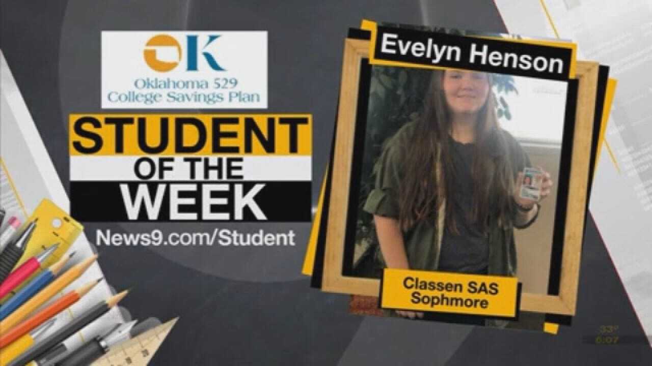 Student Of The Week: Evelyn Henson, Classen SAS (Oklahoma City)